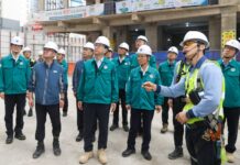 정부, 장마철 건설현장 안전·폭염 대비 현장점검.. 태풍 대응 확인…온열질환 예방 안전수칙 이행 당부